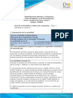 Guía de Actividades y Rúbrica de Evaluación - Unidad 1 - Fase 1 - Identificar El Contexto PDF