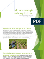 El Uso de La Tecnología en La Agricultura