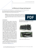 Towards Cooling Tower Efficiency-An Energy Audit Approach. MATEC Web of Conference PDF