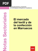 El sector de textil en marruecos