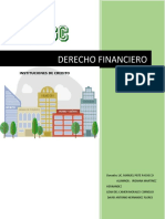 Instituciones de Crédito Derecho Financiero