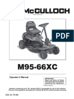 M95-66XC Operator's Manual Safety Guide