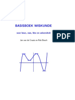 Basisboek Wiskunde Tweede Editie Jan Craats en Rob Boschpdf PDF