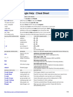 Google Cheat Sheet-2 PDF