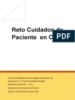 Reto Cuidados de Paciente en Casa