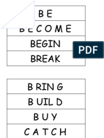 Irregular Verbs Elementary