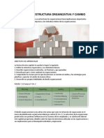 CAPÃ - TULO 7 Estructura Organizativa y Cambio PDF