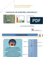 Calibración de Material Volumétrico - 1