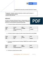 Ejercicios de Fogueo - Asientos Contables