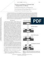 2000 - Zheng Et Al. - Nanopatterned Assembling of Colloidal Gold Nanoparticles On Silicon - Langmuir