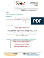 Grupo ADN - CR N40 - MENTE SANA - Mis Pensamientos Tienen Poder - Martes 10 de Septiembre de 2019