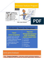 Tujuan Evaluasi Program PNF