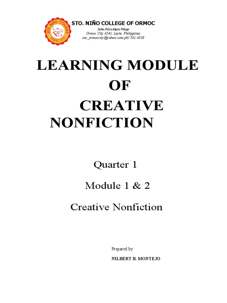 Reviving Passions in Creative Nonfiction | PDF | Narration | Sherlock ...
