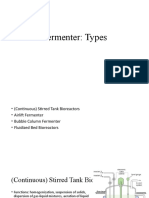 Types of Fermenters