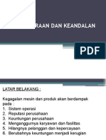 Pemeliharaan Dan Keandalan