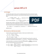 Solución examen MFLU 9: energía, números adimensionales y flujo irrotacional