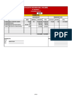 Modelo Presupuesto Propiedad Horizontal