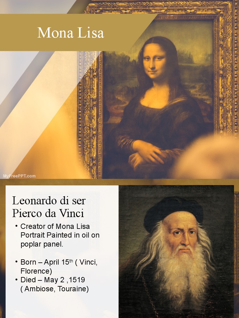 LEONARD DE VINCI Mona Lisa 100％ & 400％（Mona Lisa Wallpaper 