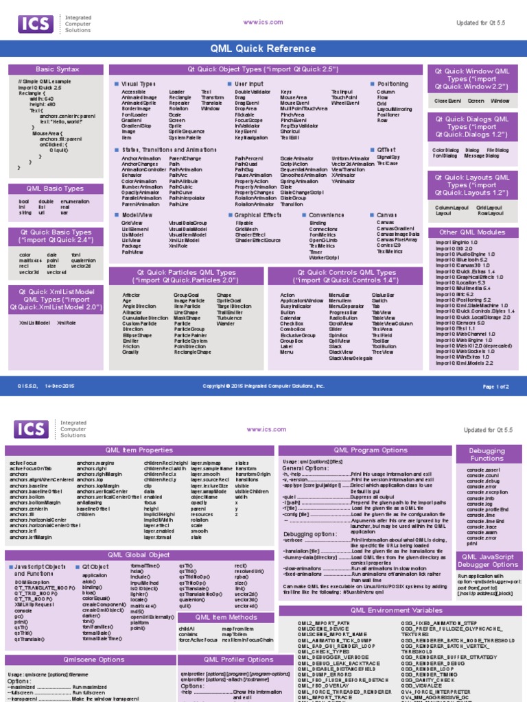 QML Reference Letter 121415 | PDF | Computer Programming | System Software