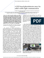 An Ingan Micro-Led Based Photodetector Array For High-Speed Parallel Visible Light Communication