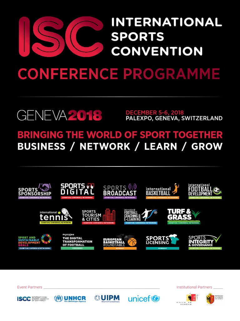 Conference Programme: Bringing The World of Sport Together | PDF ...