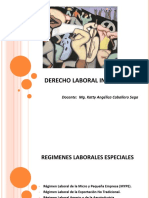 Sesion 10 Regimenes Laborales Especiales PDF