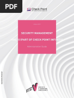 Security Management R80.10 (Part of Check Point Infinity) : Administration Guide