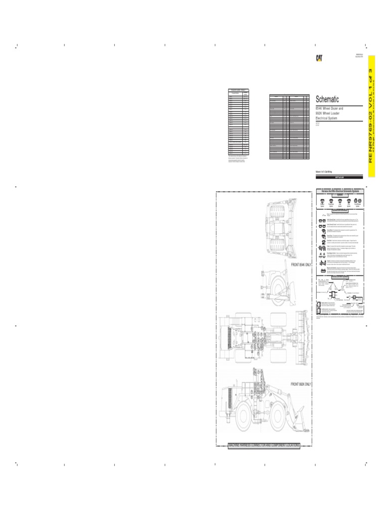 854k Wheel Dozer And Electrical System 992k Wheel Loader Pdf Switch 