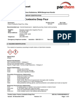 Safety Data Sheet for Fosroc Conbextra Deep Pour Cement