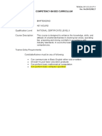 Competency-Based Curriculum A. Course Design: TESDA-OP-CO-01-F11 Rev. No.00-03/08/17