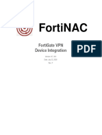 Fortinac: Fortigate VPN Device Integration