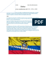 Constituciones Ecuador