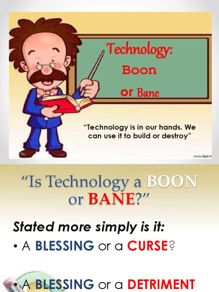 Technology Boon or Bane PDF | PDF