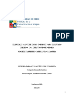 TESIS El Pueblo Mapuche Como Enemigo para El Estado