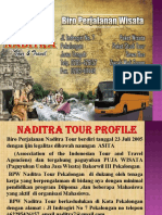 Biro Perjalanan Naditra Tour Berdiri Tahun 2005