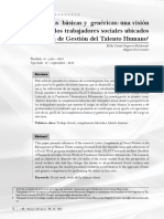 Competencias Básicas y Genéricas: Una Visión Desde Los Trabajadores Sociales Ubicados en El Área de Gestión Del Talento Humano