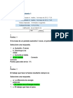 Act 9 Quiz 2 Fisica General