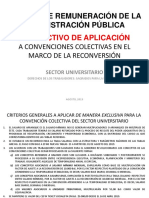 Universitario - Instructivo Exclusivo Convención Colectiva - Agosto 2019 PDF