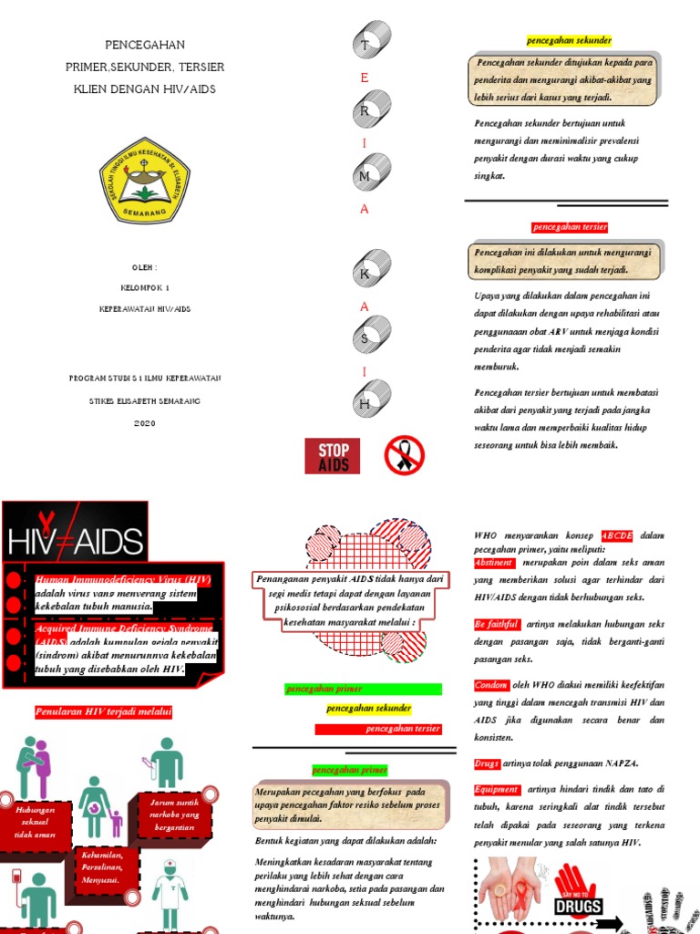 Leaflet Hiv Baru PDF | PDF