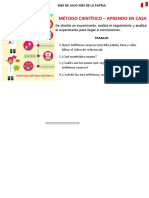 Metodo Cientifico 21 Y PICTOGRAMA