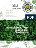 Ecological Intensification