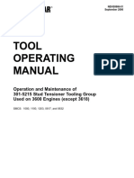 Tool Operation Manuals - Operation and Maintenance of 301-5215 Stud Tensioner Tooling Group Used On 3600 Engines Except 3618 NEHS0866 PDF