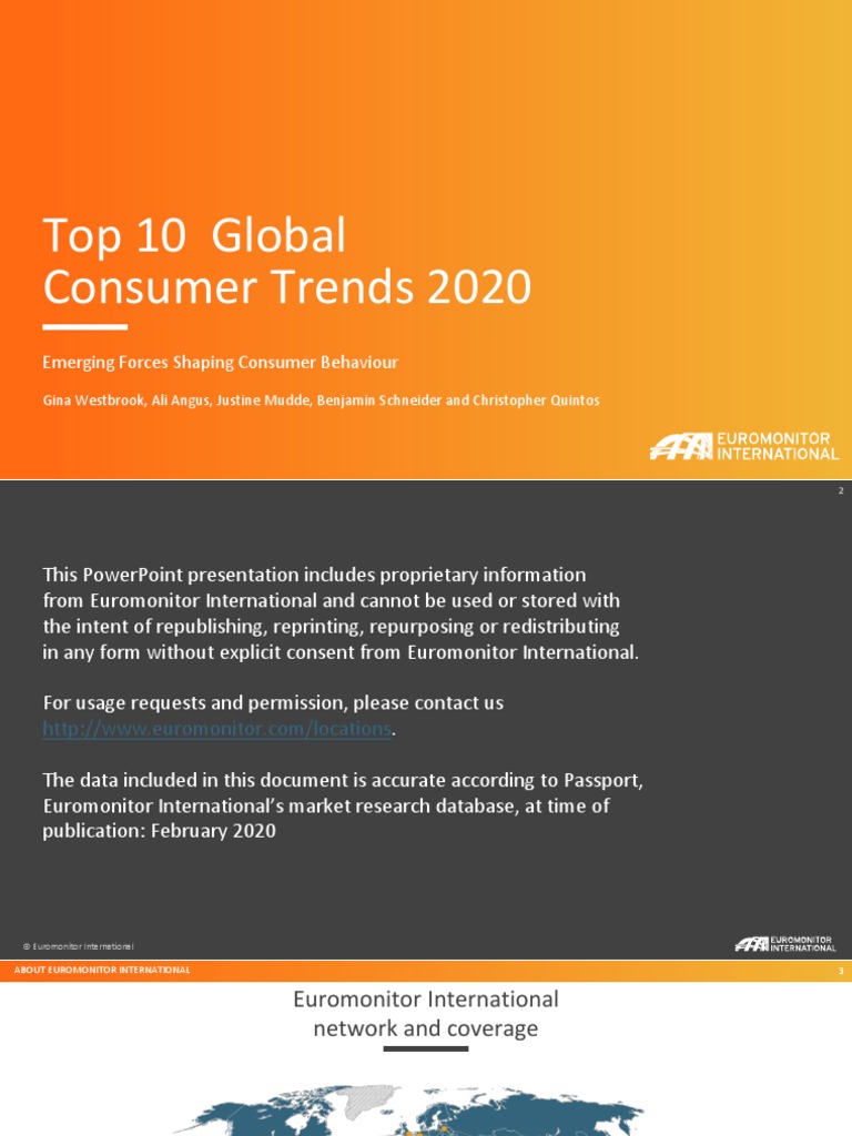 Top 10 Global Consumer Trends 2020 Emerging Forces Shaping Consumer