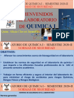 LABORATORIO DE QUIMICA  -  SEMESTRE 2020 - II UAC