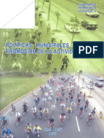 5. Políticas municipales para la promoción de la actividad física