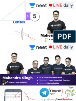 (L5) Ray Optics - Lenses 13 DEC