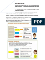 Estructura y elementos clave de un ensayo: introducción, desarrollo y conclusión