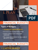 Financial Plan