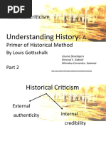 Module 2.1 Historical Criticism