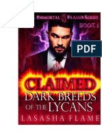 Claimed Dark Breeds of The Lycans
